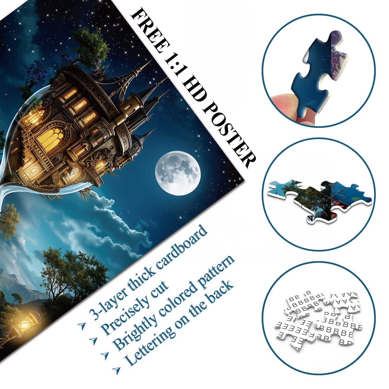 Hôtel Sorglass Hotel Puzzle 1000 pièces