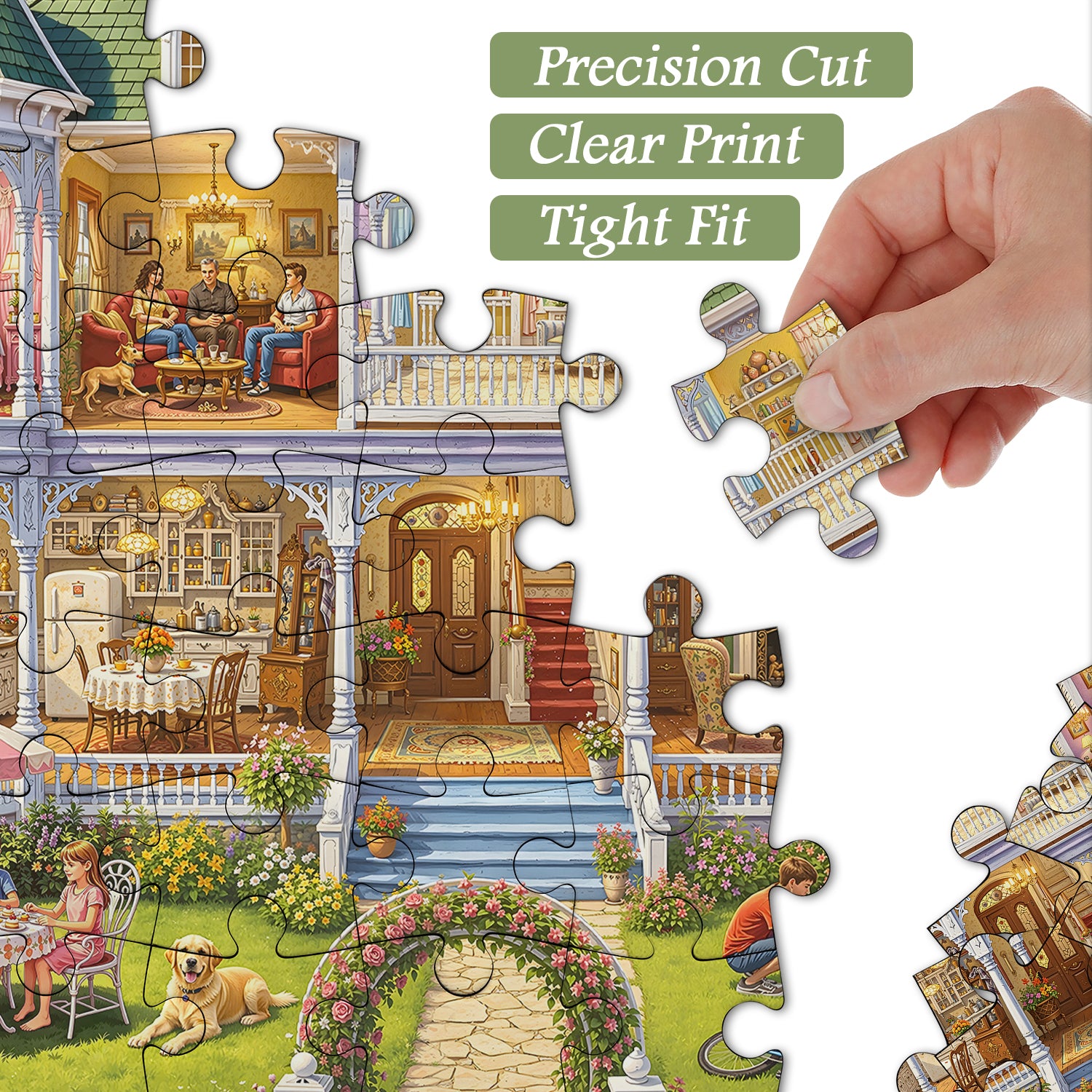 Bliss Cottage Jigsaw Puzzle 1000 Pieces