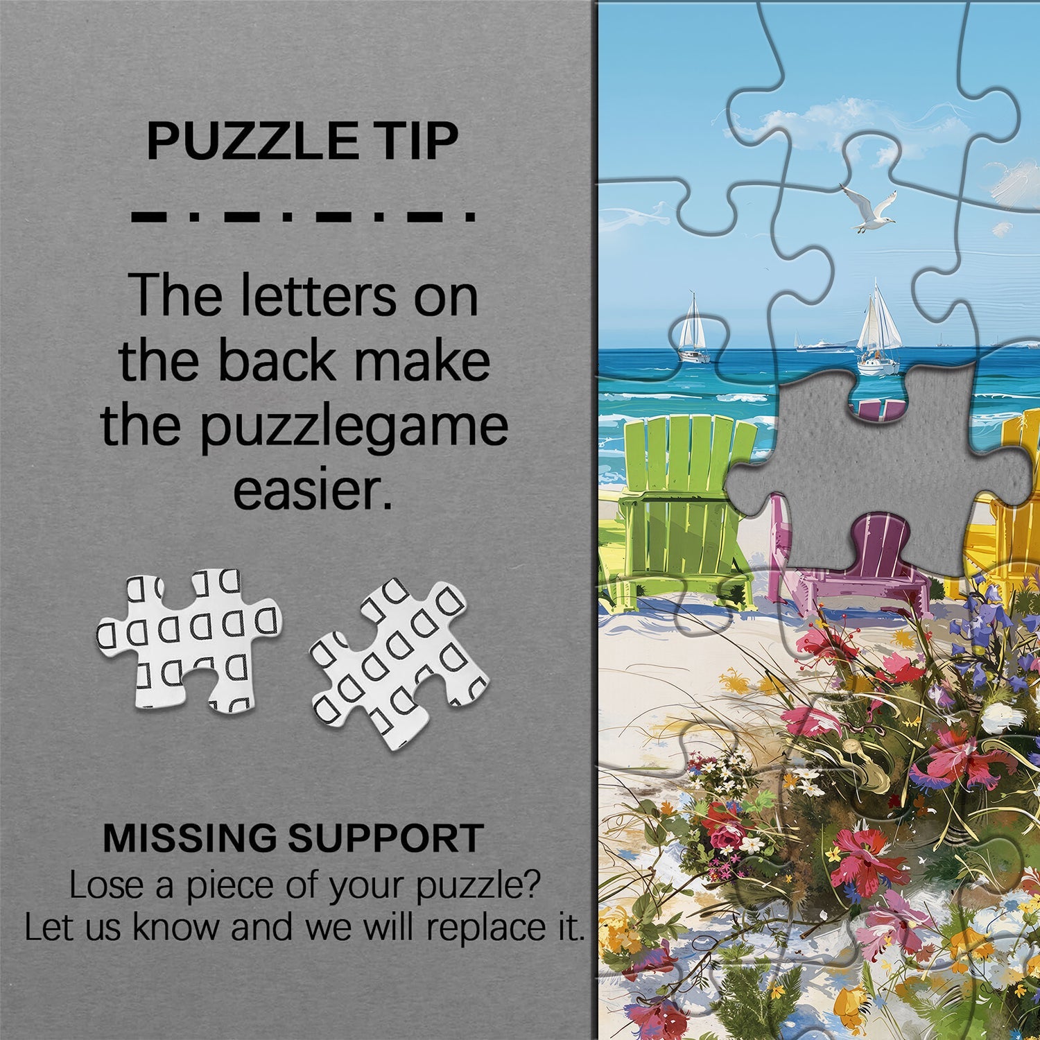 Puzzle sulla brezza costiera, 1000 pezzi