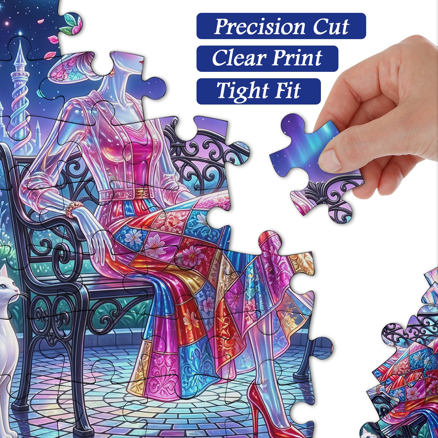 Magical Crystal Realm Jigsaw Puzzle 1000 Pieces