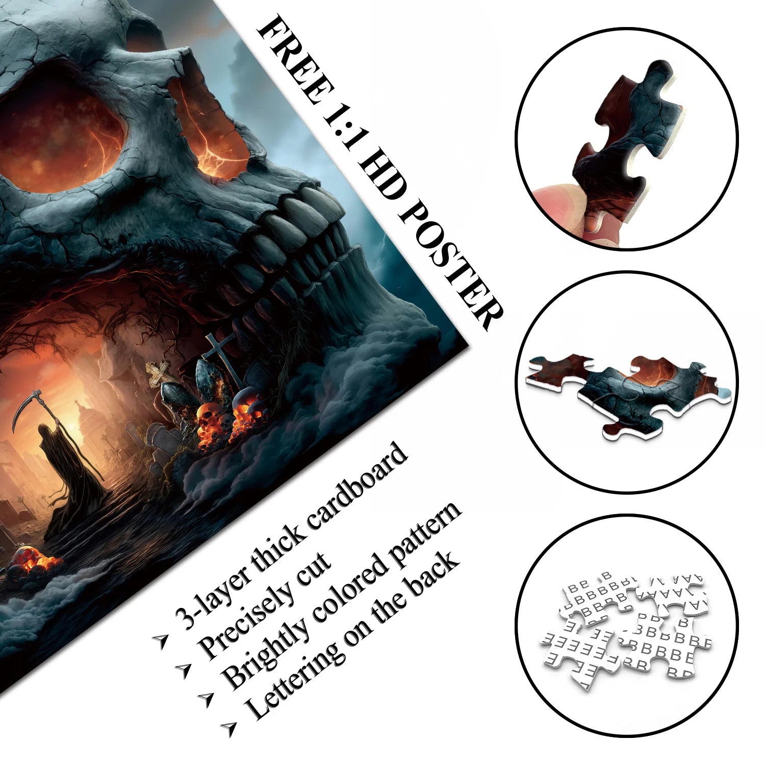 Reaper Descent Jigsaw Puzzle 1000 Pieces