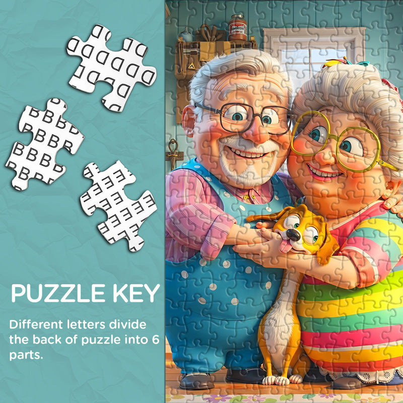 Câlins dans la cuisine puzzles de puzzle 1000 pièces