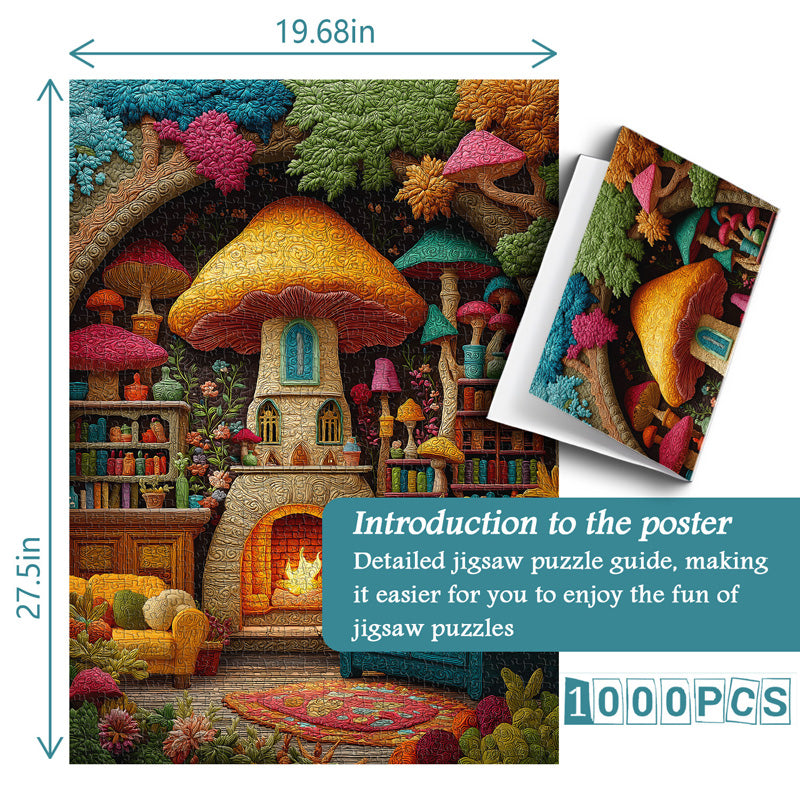 Puzzle di funghi puzzle 1000 pezzi