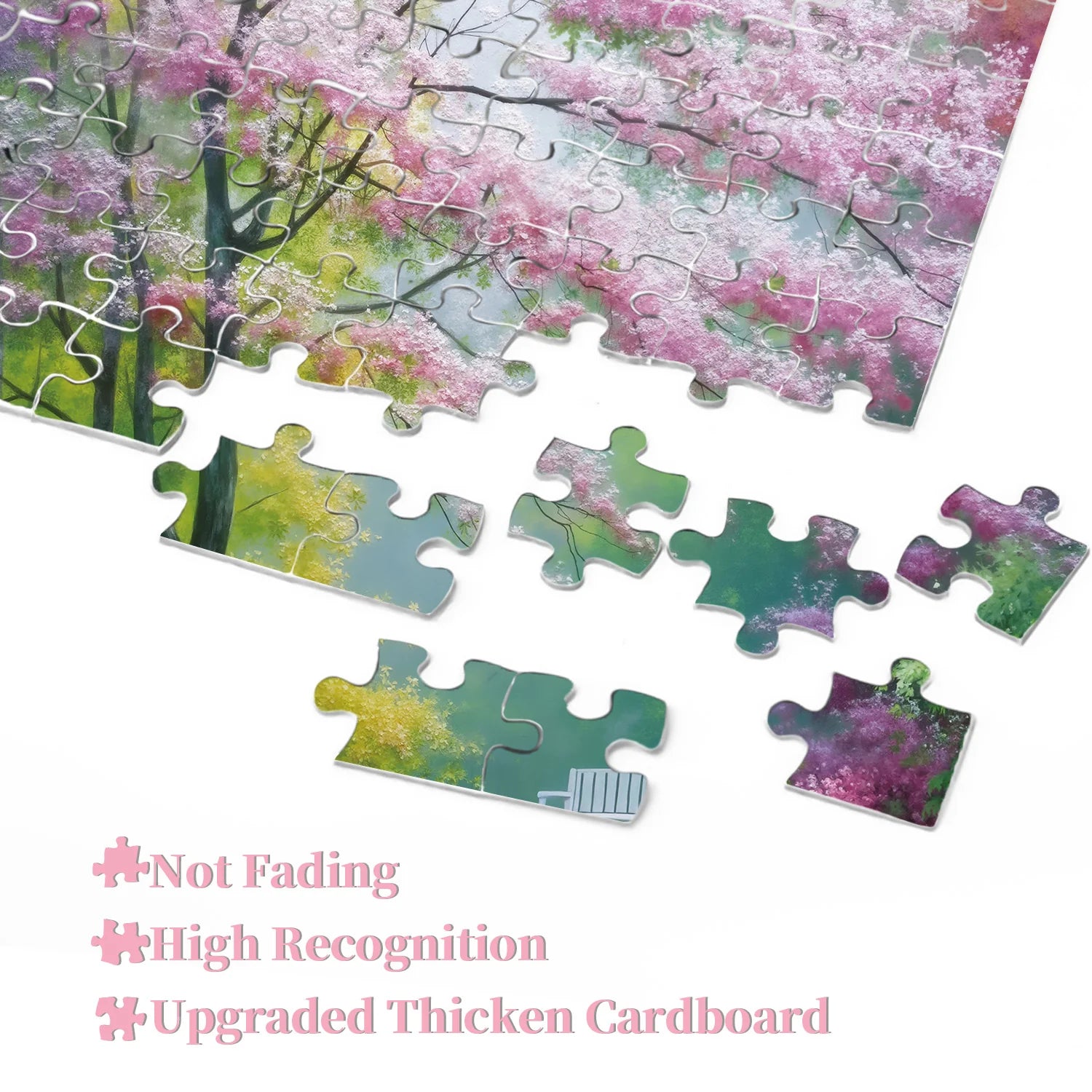 Blooming Trail Jigsaw Puzzle 1000 Pieces