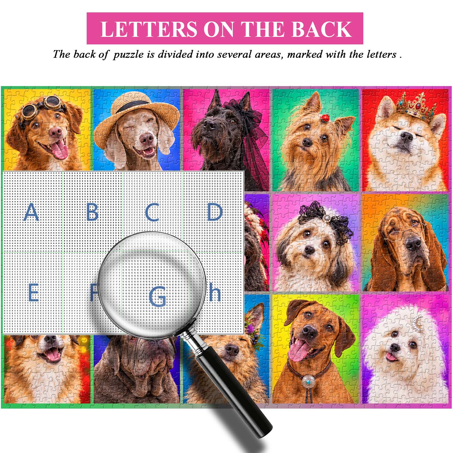 Fancy Dog Crew Jigsaw Puzzle 1000 Pieces