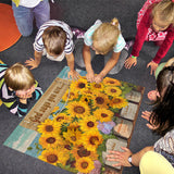 Pickforu® God's Sunflowers Jigsaw Puzzle 1000 Pieces