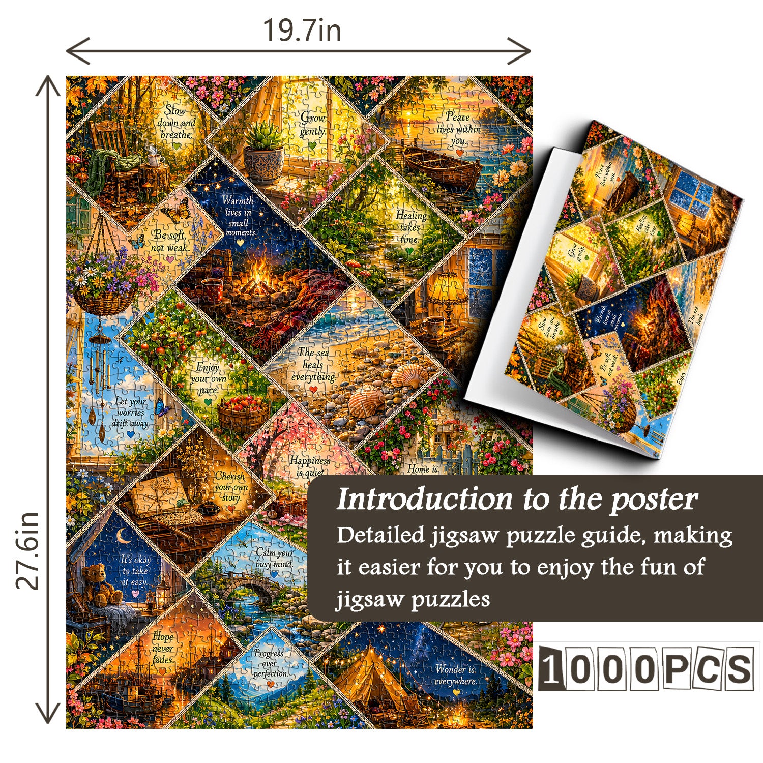 Healing Moments Jigsaw Puzzle 1000 Plece