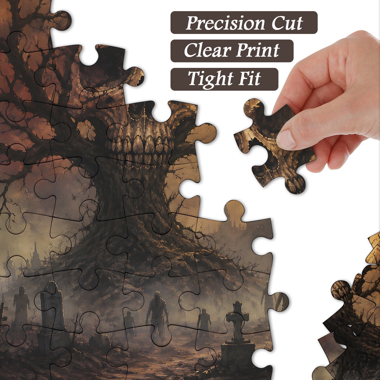 Skull Tree of Souls Jigsaw Puzzle 1000 Pieces