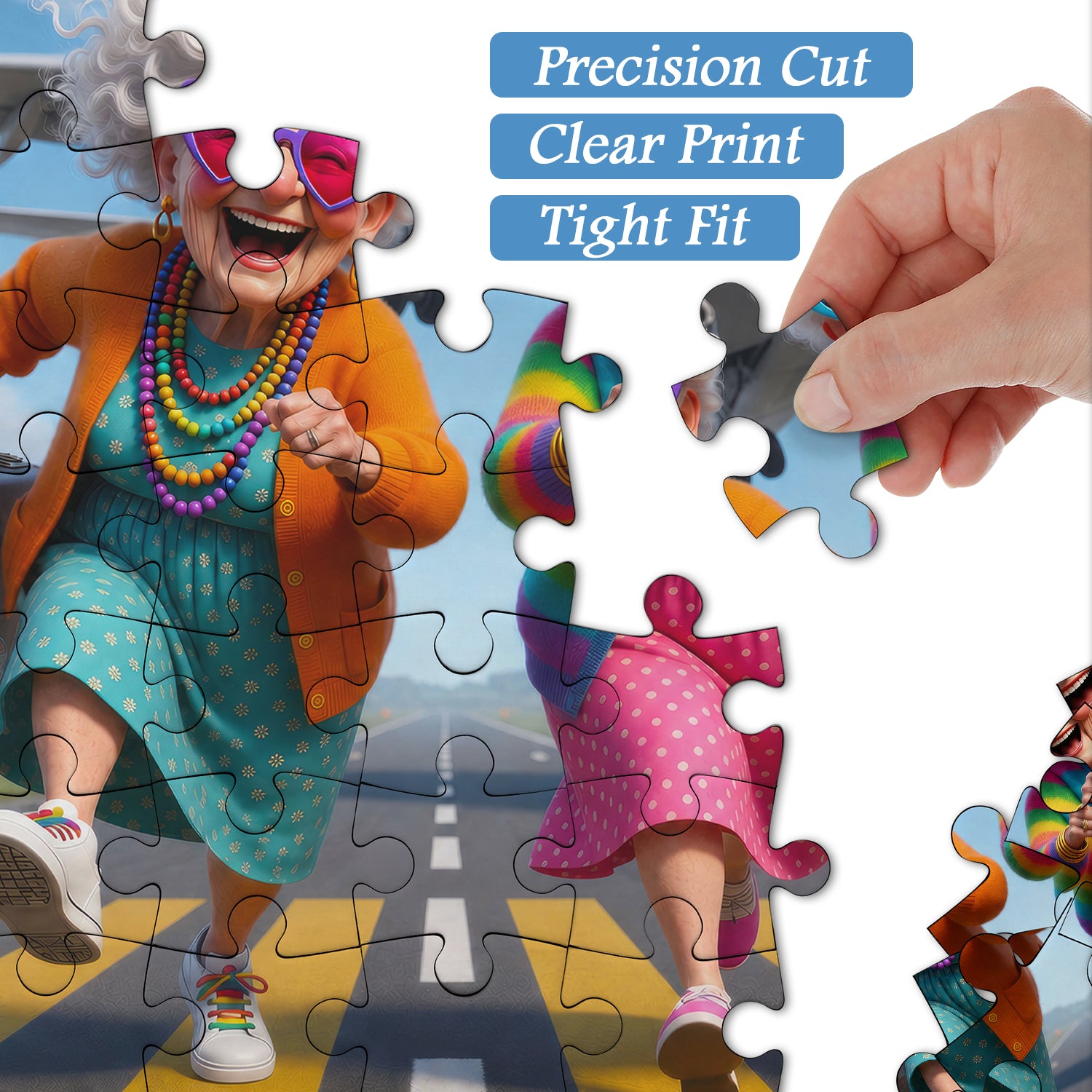 Puzzle Wanderlust Grannies 1000 pezzi