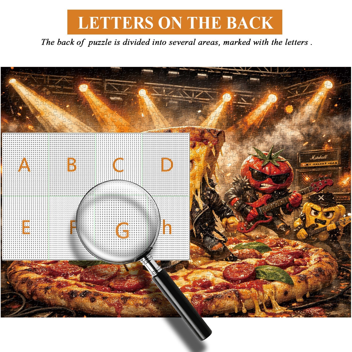 Puzzle Rockin' Pizza de 1000 piezas