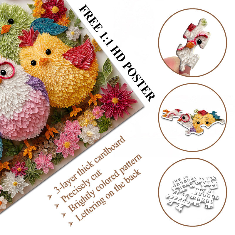 Chicks Blossom Puzzle 1000 pièces