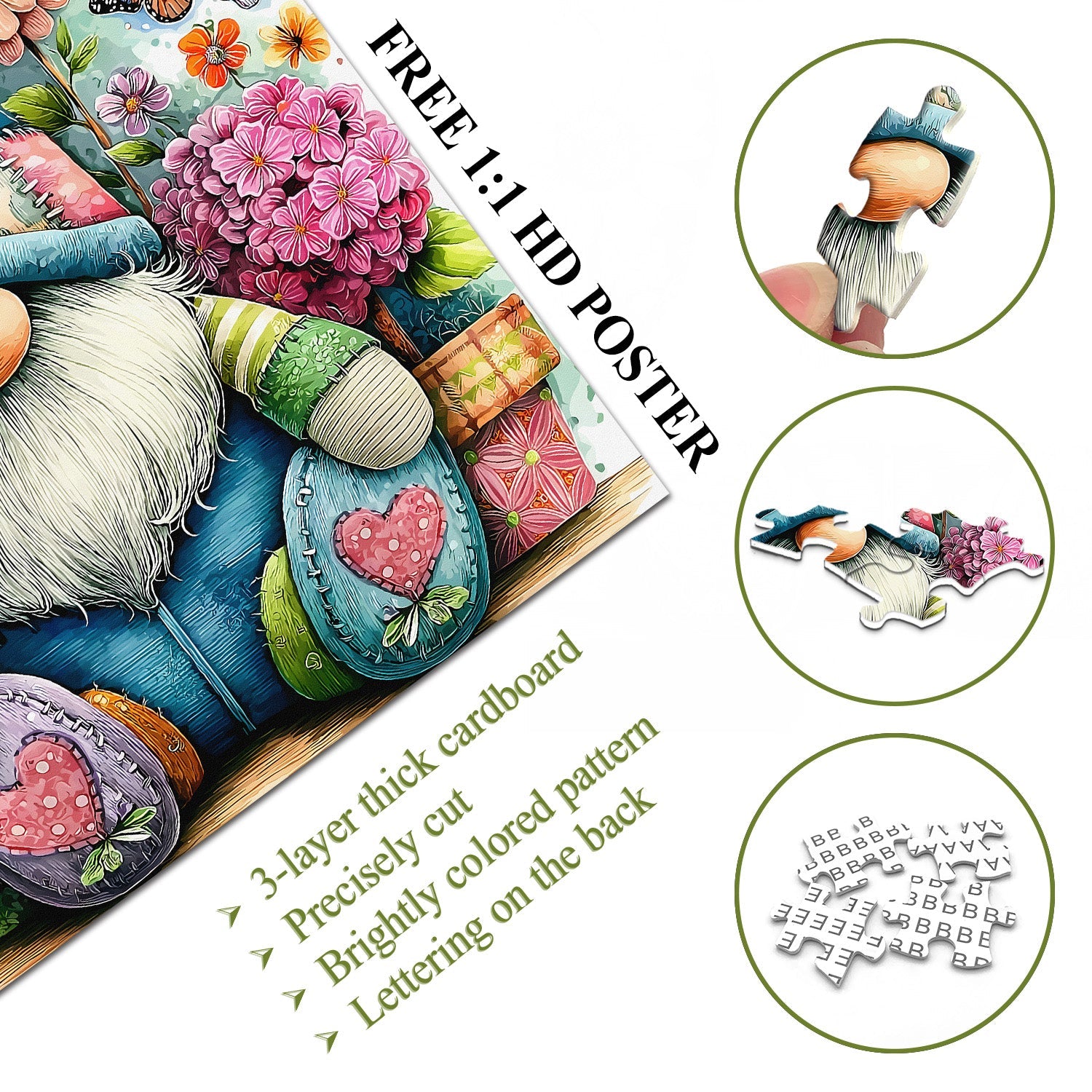 Patch Gnomo Puzzle 1000 pezzi