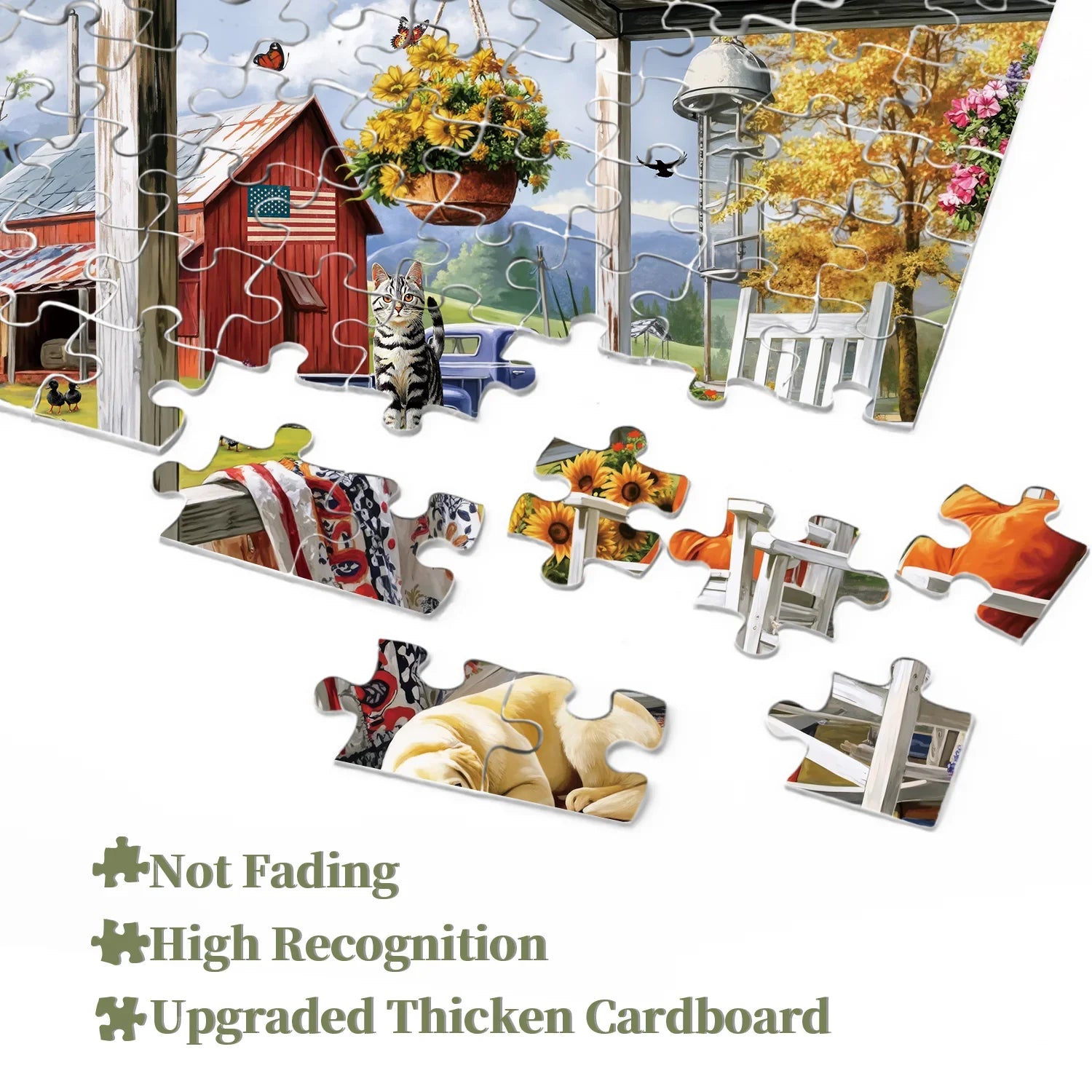 Faul Tag Cottage Jigsaw Puzzle 1000 Stücke