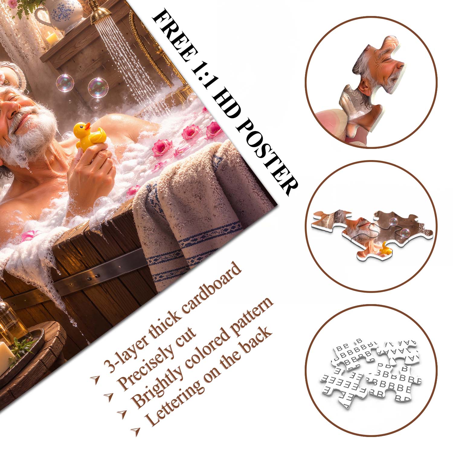 Bubble Love Jigsaw Puzzle 1000 Pieces