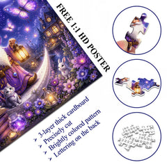 Starry Gnome Dream Jigsaw Puzzle 1000 Pieces