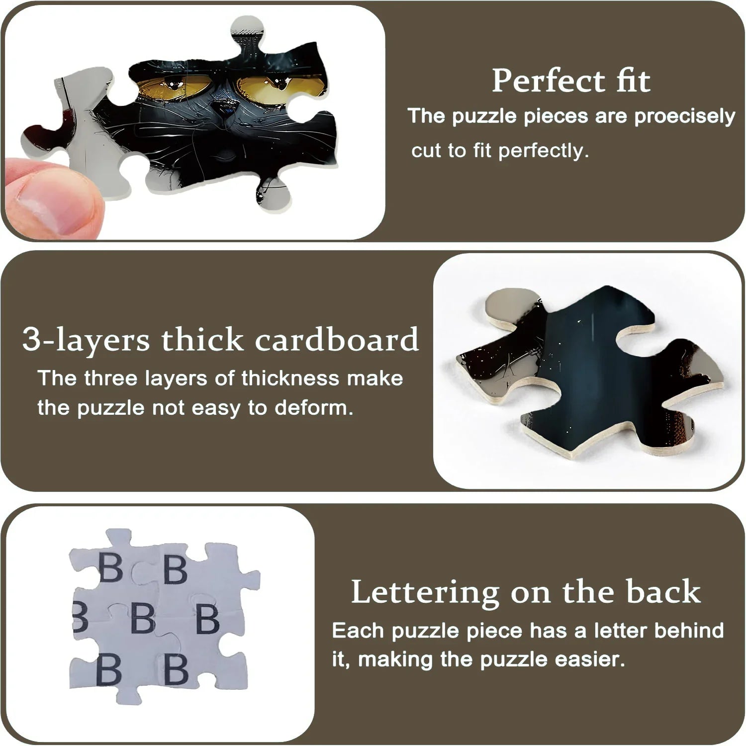 Tipsy Blackcat Puzzle 1000 pièces