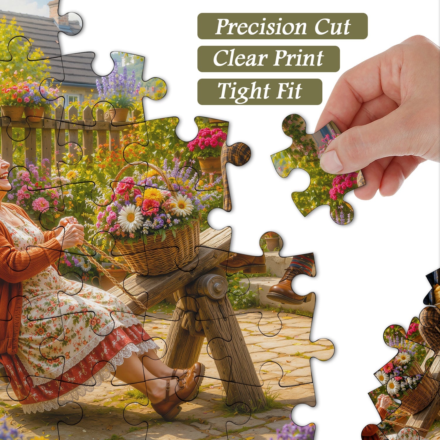 Happy Seesaw Years Jigsaw Puzzle 1000 Pieces
