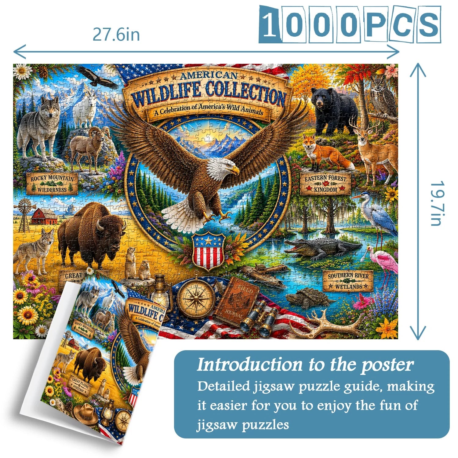 Wilderness Collection Jigsaw Puzzle 1000 Piece