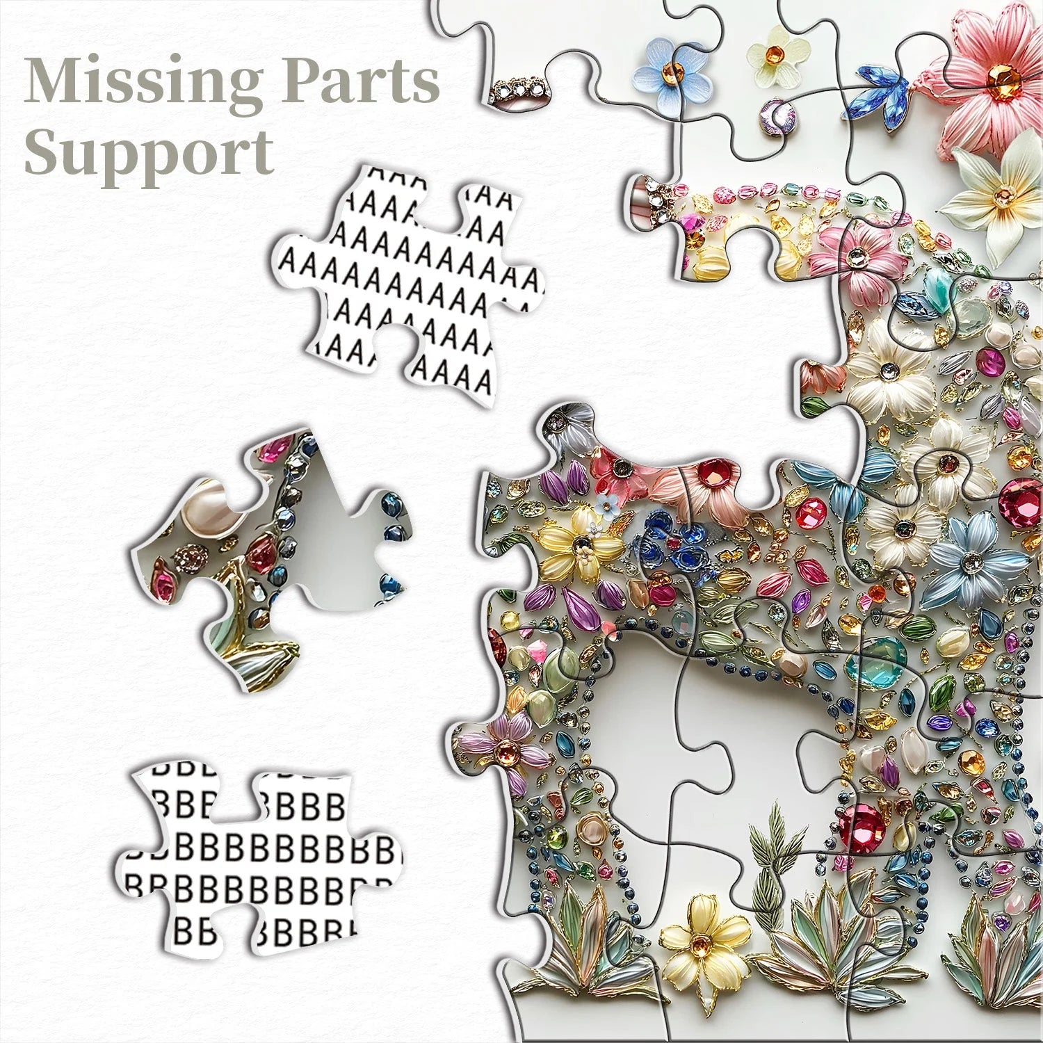 Elegante puzzle elefante puzzle 1000 pezzi