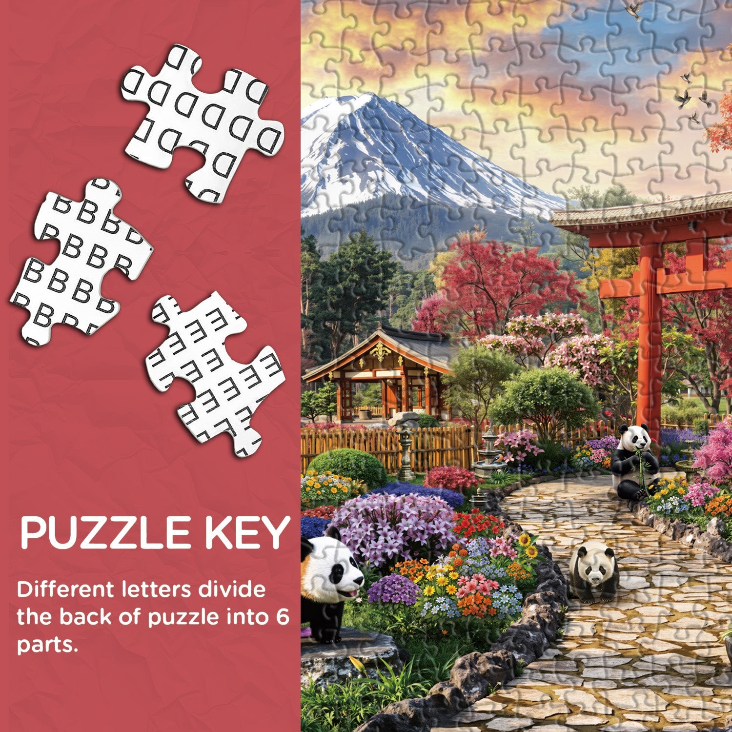 Fuji Fairyland Jigsaw Puzzle 1000 Pieces