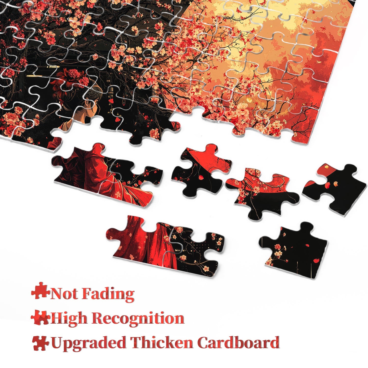 Scarlet Moon Serenity Jigsaw Puzzle 1000 Pieces