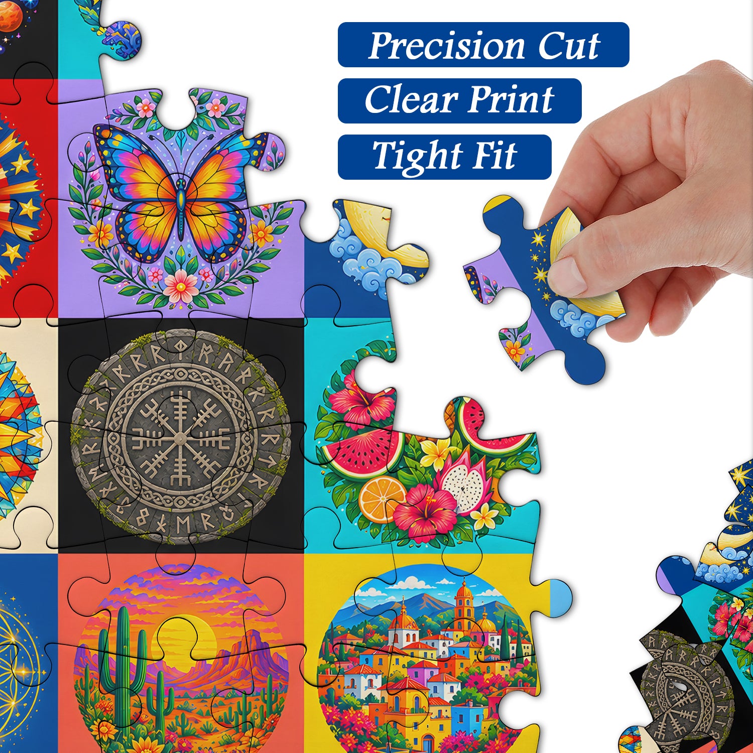 Circular Visions Jigsaw Puzzle 1000 Pieces