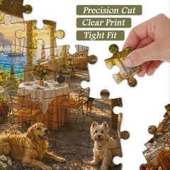 Sunset Vine Terrace Jigsaw Puzzle 1000 Pieces