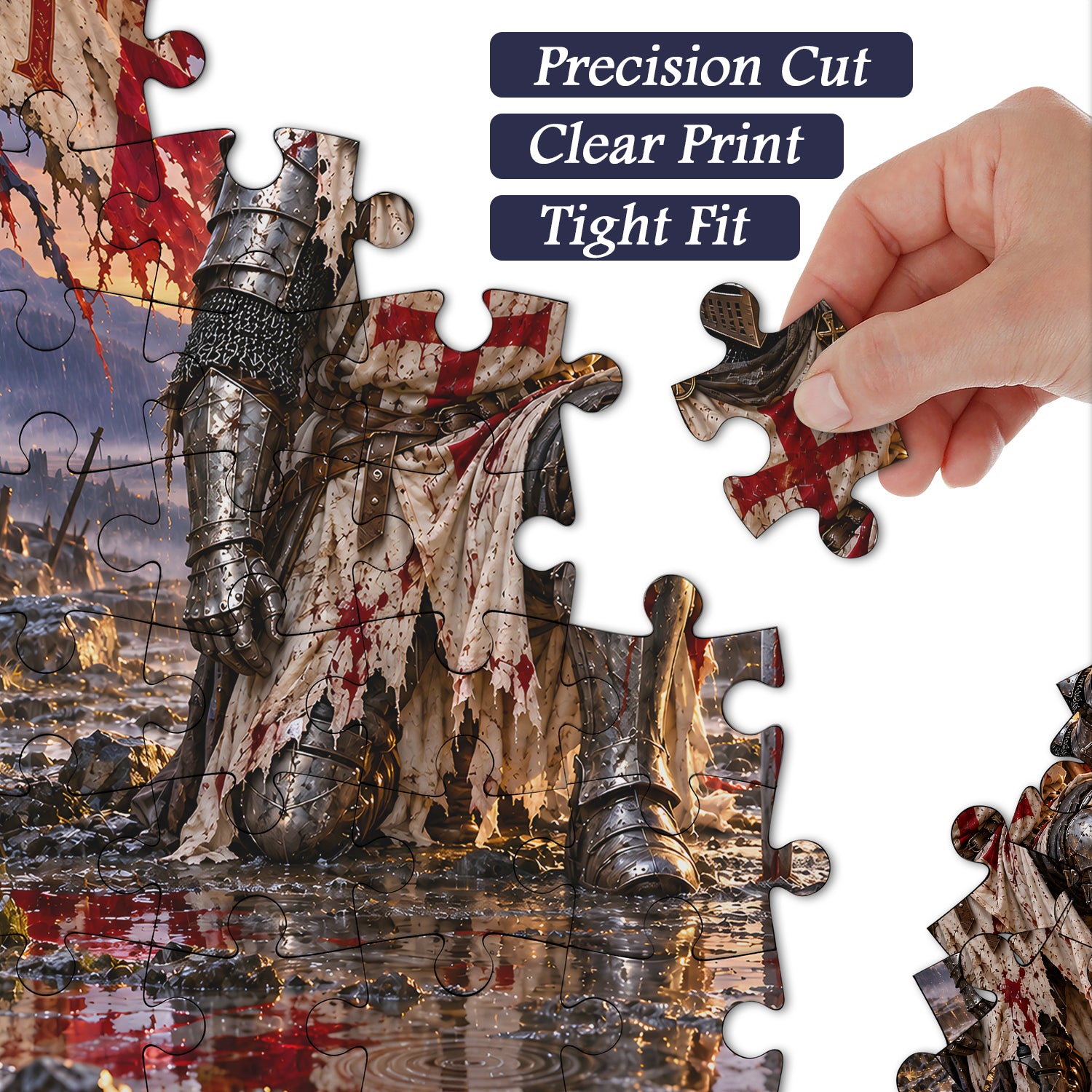 Knight’s Vigil Jigsaw Puzzle 1000 Pieces
