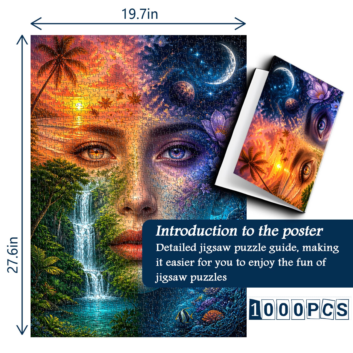 Halves of Nature Jigsaw Puzzle 1000 Pieces