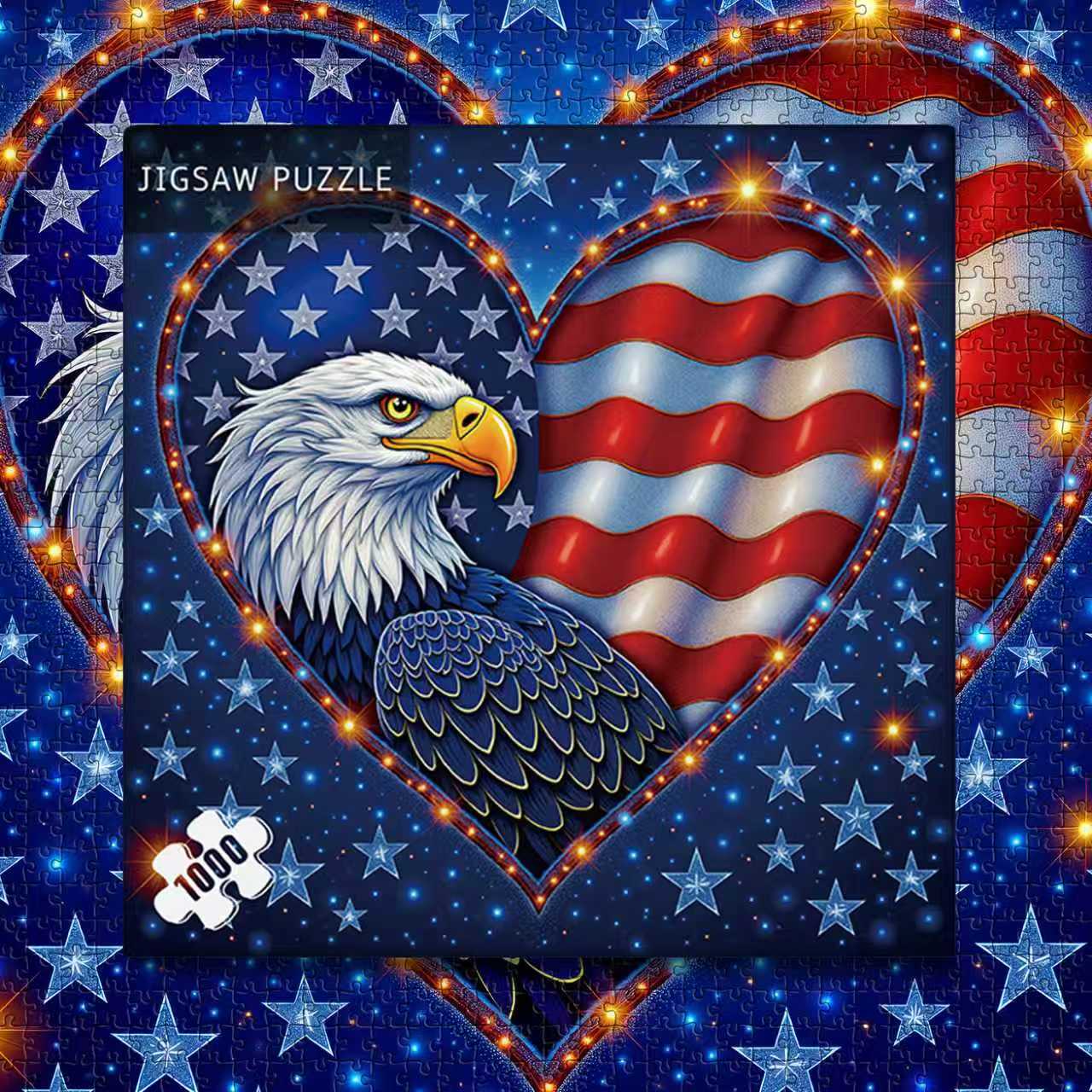 Wings Of Liberty Jigsaw Puzzle 1000 Pieces