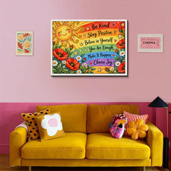 Rainbow Affirmations Jigsaw Puzzle 1000 Pieces