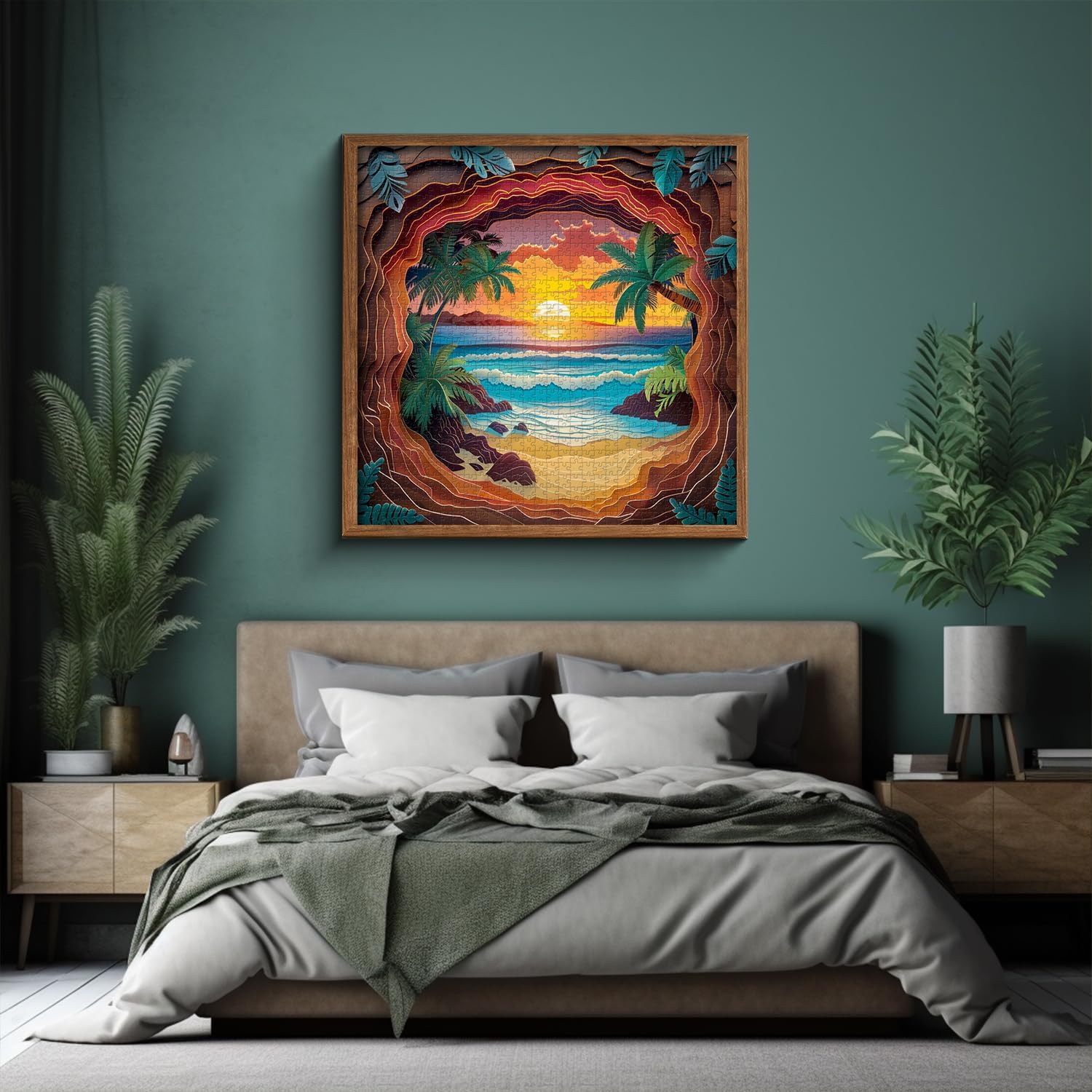 Beach Sunset Jigsaw Puzzle 1000 Pieces