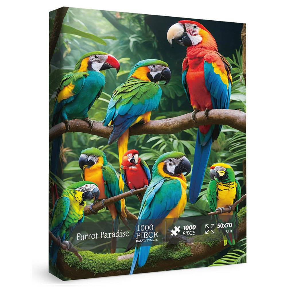 Parrot Paradise Jigsaw Puzzles 1000 Pieces