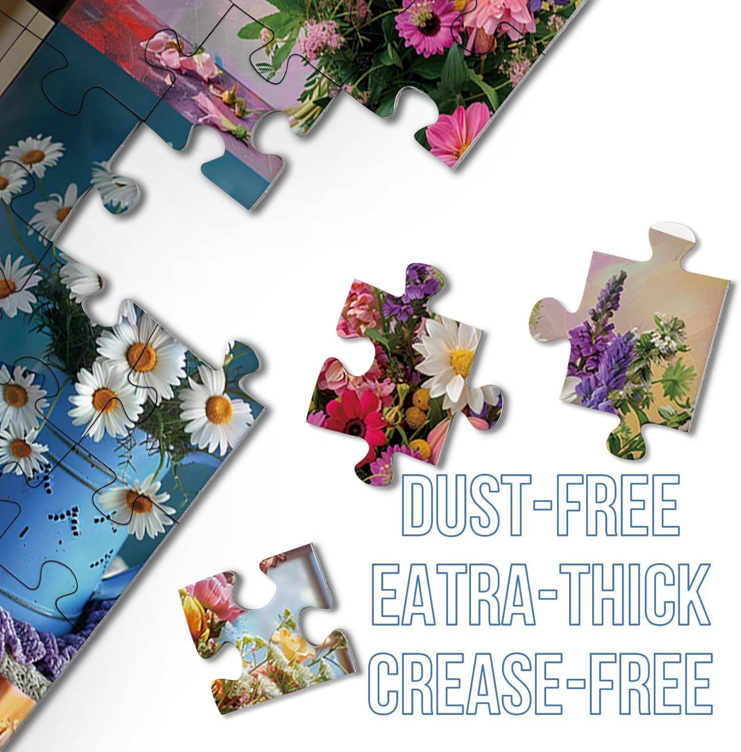 Flower Art Jigsaw Puzzle 1000 Pieces