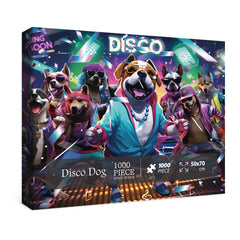 Disco Dog Jigsaw Puzzle 1000 Pieces
