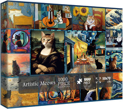 Classic Artists Cat Jigsaw Puzzle 1000 Pieces
