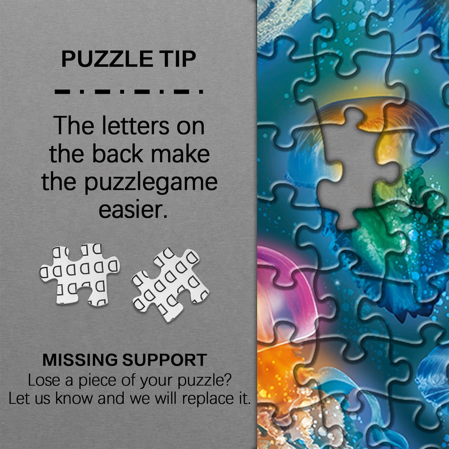 Magical Jellyfish Jigsaw Puzzle 1000 Piece