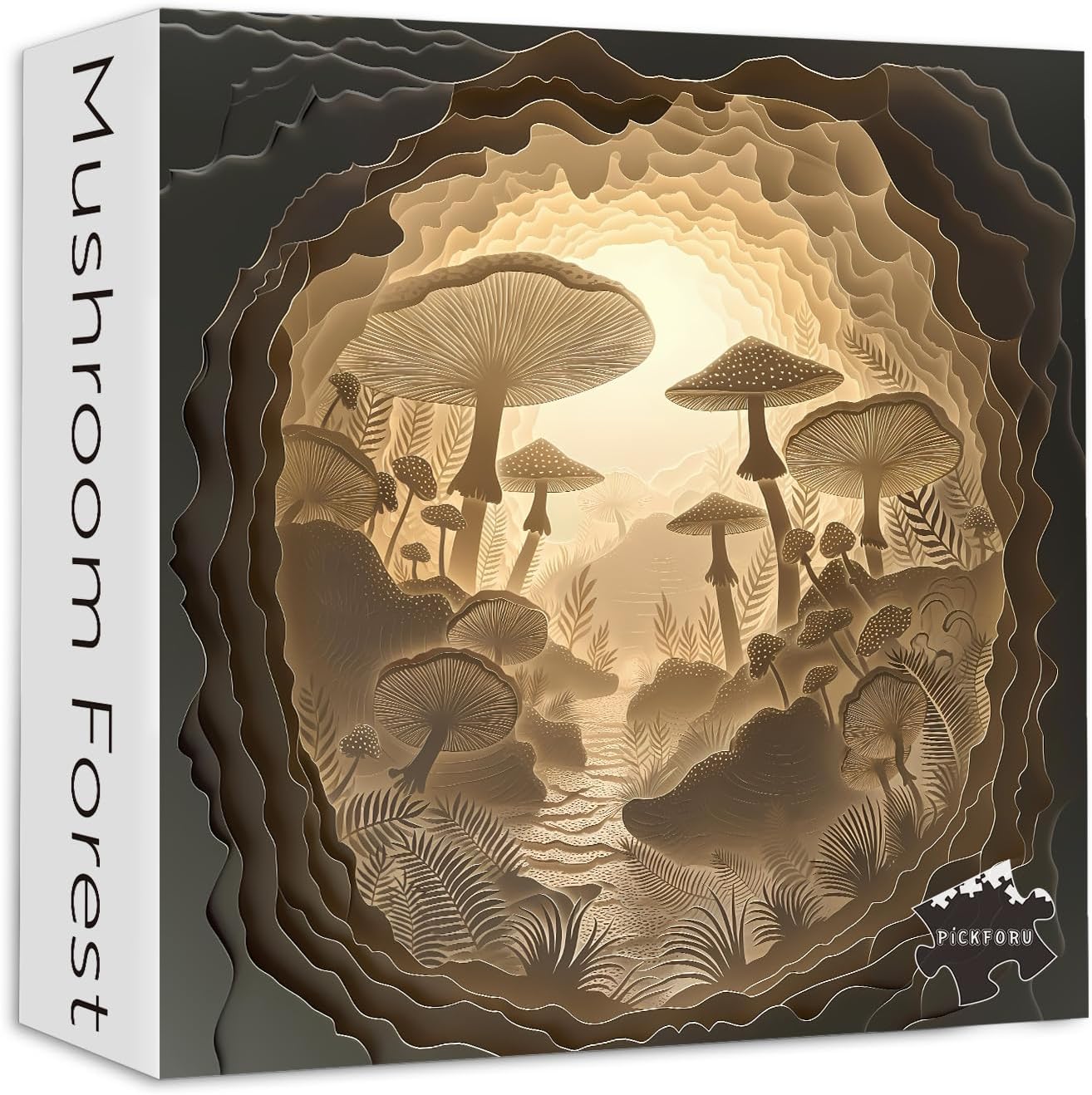 Mushroom Forest Jigsaw Puzzle 1000 Pieces