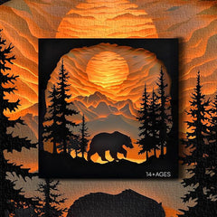 Sunset Silhouette Jigsaw Puzzle 1000 Pieces