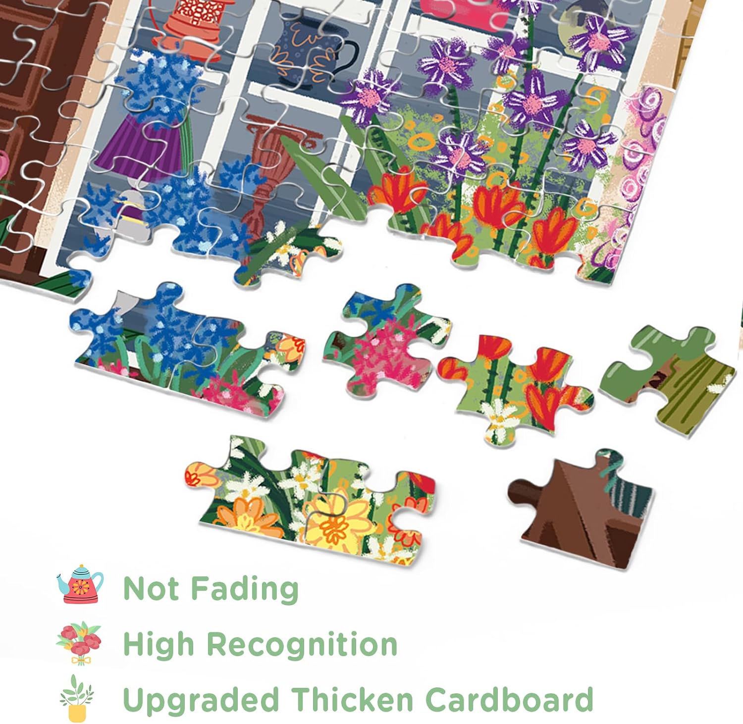 Flower Lounge Jigsaw Puzzle 1000 Pieces