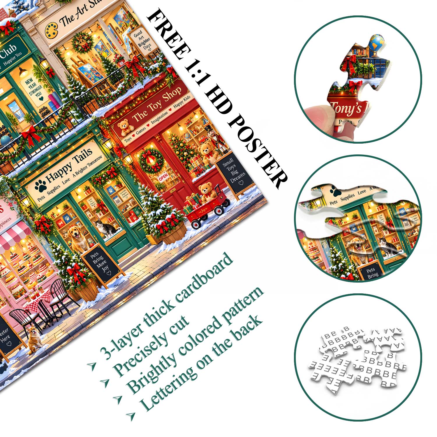 Dream Street igsaw Puzzle 1000 Pieces