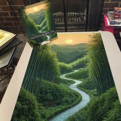 Bamboo Horizon Jigsaw Puzzle 1000 Pieces