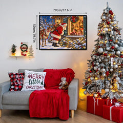 Santa’s Christmas Visit Jigsaw Puzzle 1000 Pieces