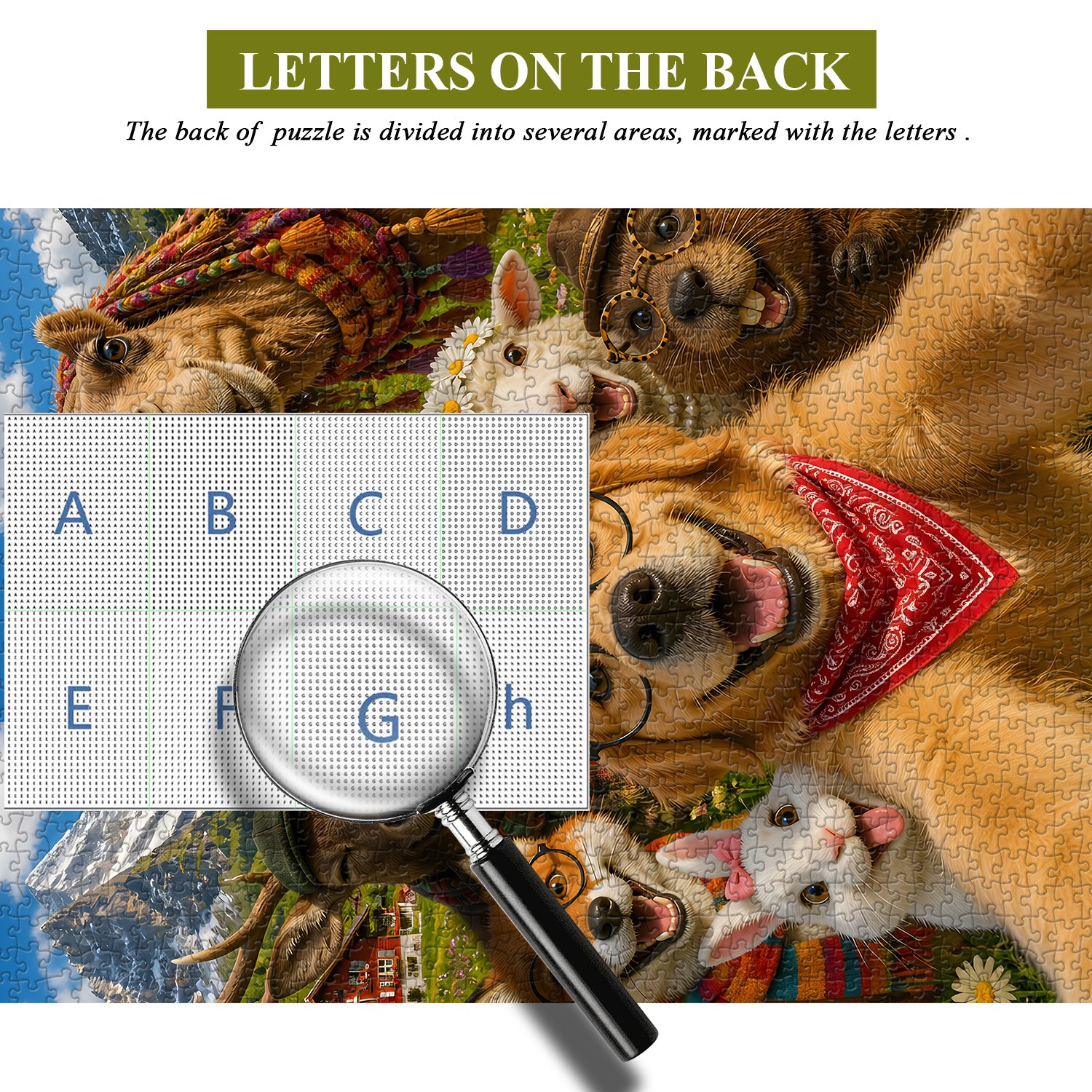 Mountain Buddies Selfie Jigsaw Puzzle 1000 Pieces