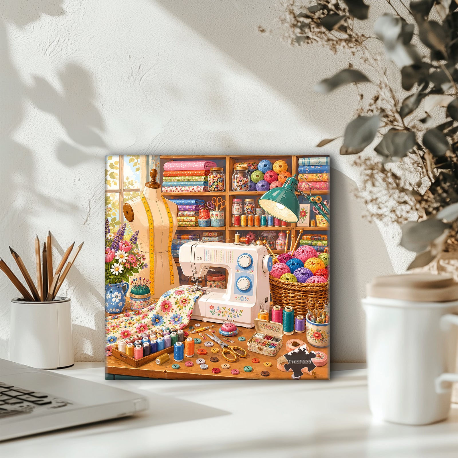 Crafting Corner  Jigsaw Puzzle  1000 Piece