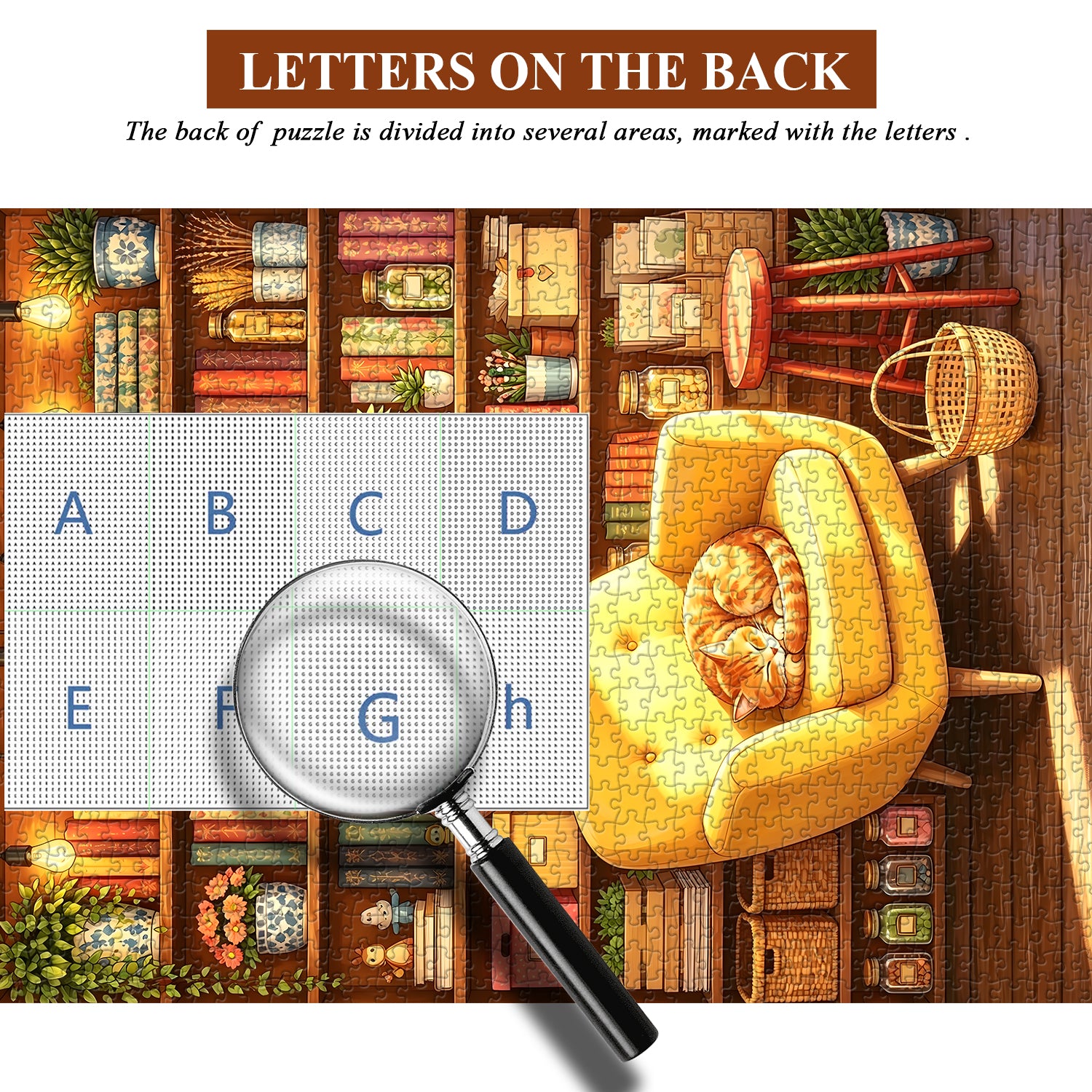 Cozy Shelf Nook Jigsaw Puzzle 1000 Pieces