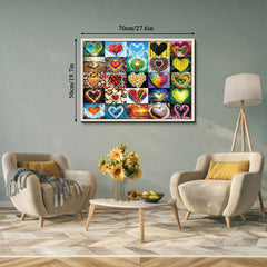 Love's Kaleidoscope Jigsaw Puzzle 1000 Pieces