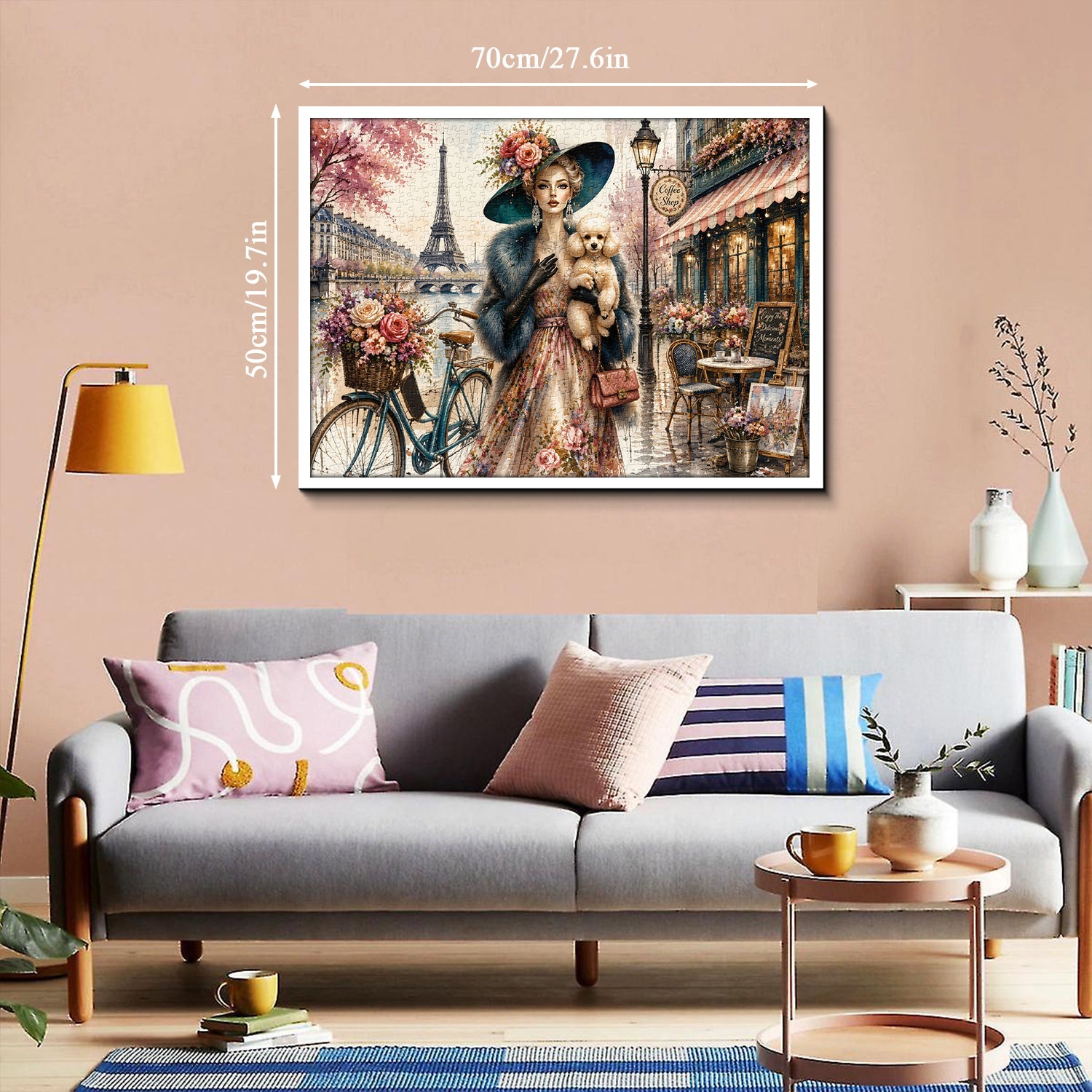 Paris Floral Breeze Jigsaw Puzzle 1000 Pieces