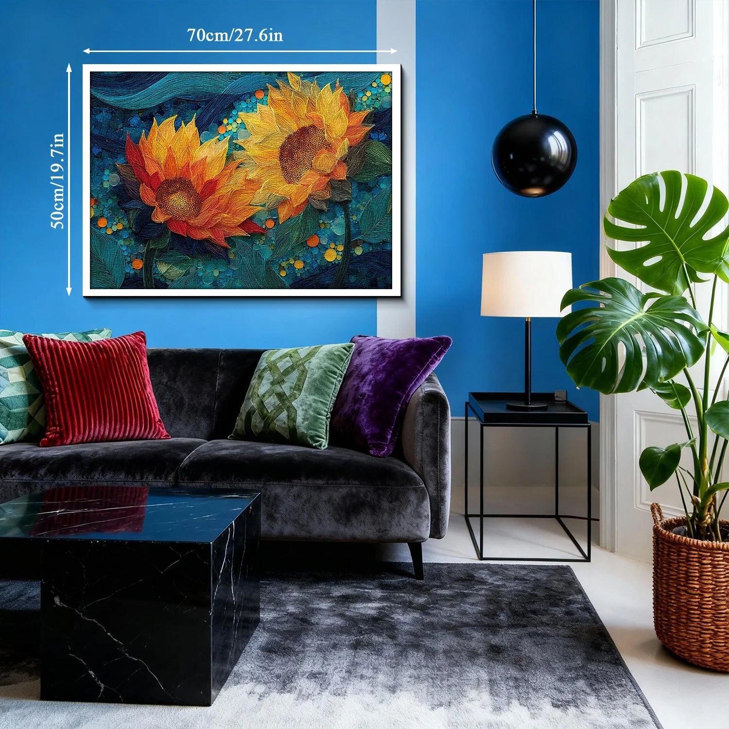 Golden Sunflowers Jigsaw Puzzle 1000 Pieces