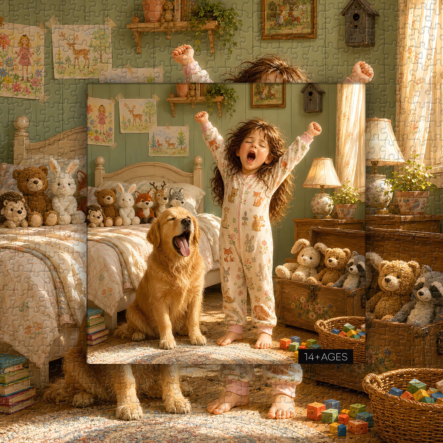 Morning Yawns Jigsaw Puzzle 1000 Pieces